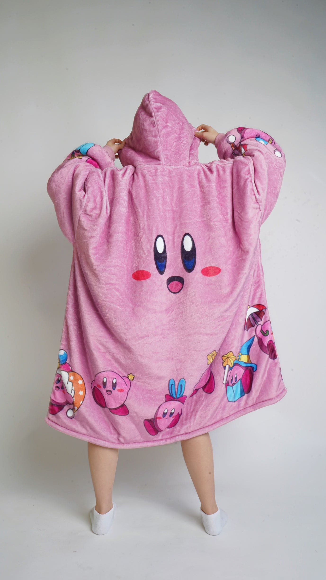 Beeonlyme Kirby Oversized Blanket Hoodie