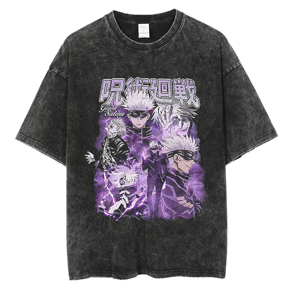 Satoru Gojo Purple Vintage T-Shirt