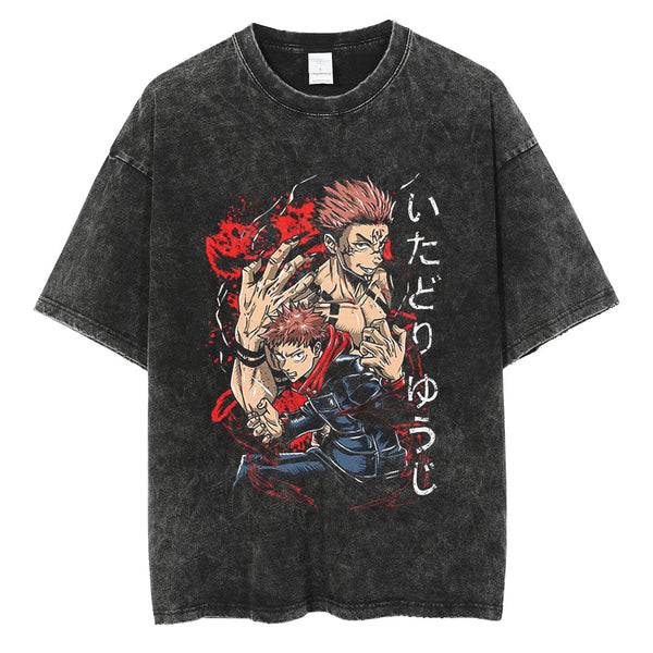 Yuji & Sukuna Vintage T-Shirt