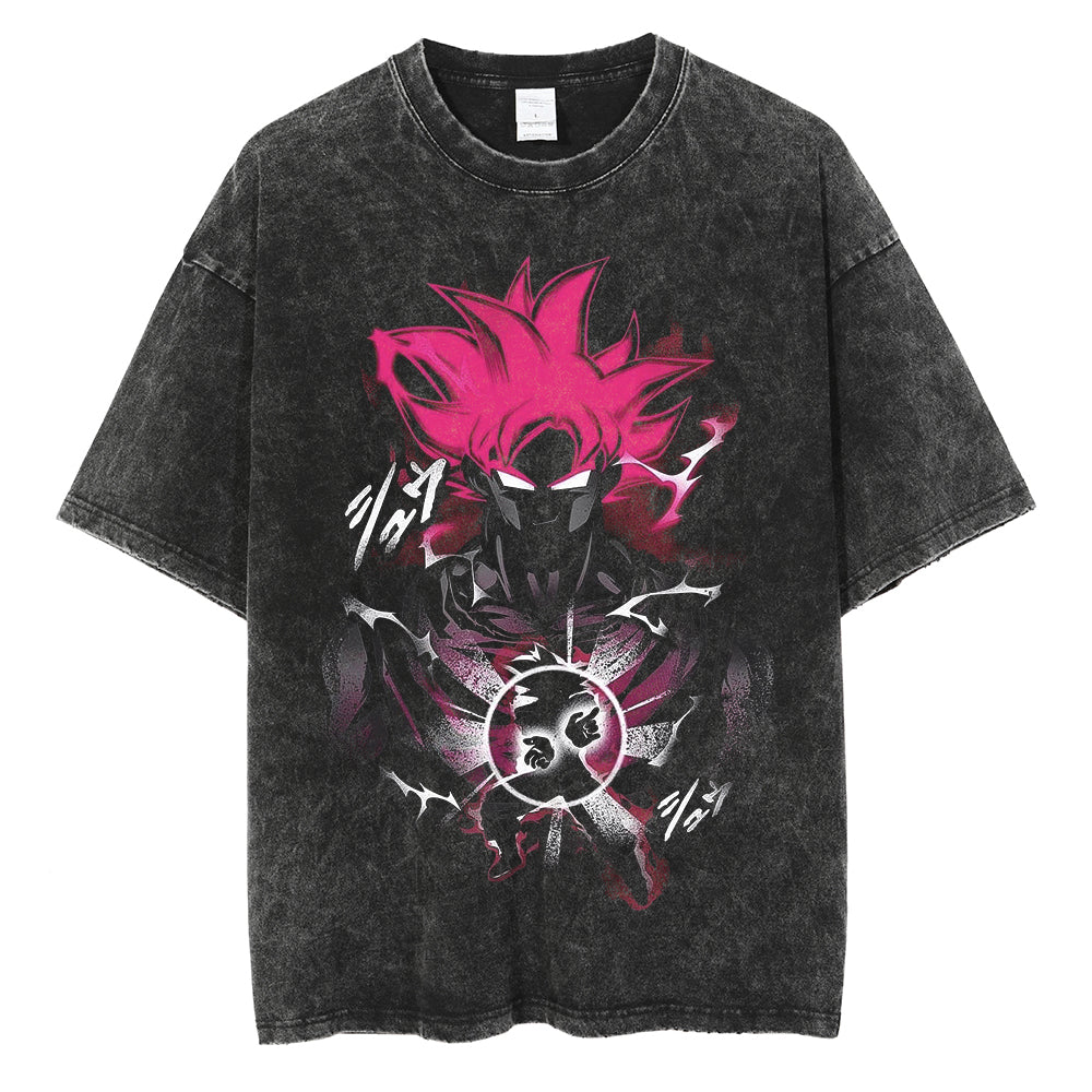 Goku Super Saiyan God Vintage T-Shirt – beeonlyme